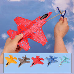 Foam Airplane Toy Outdoor Beach Park Throwing Glider Fun Party Gift