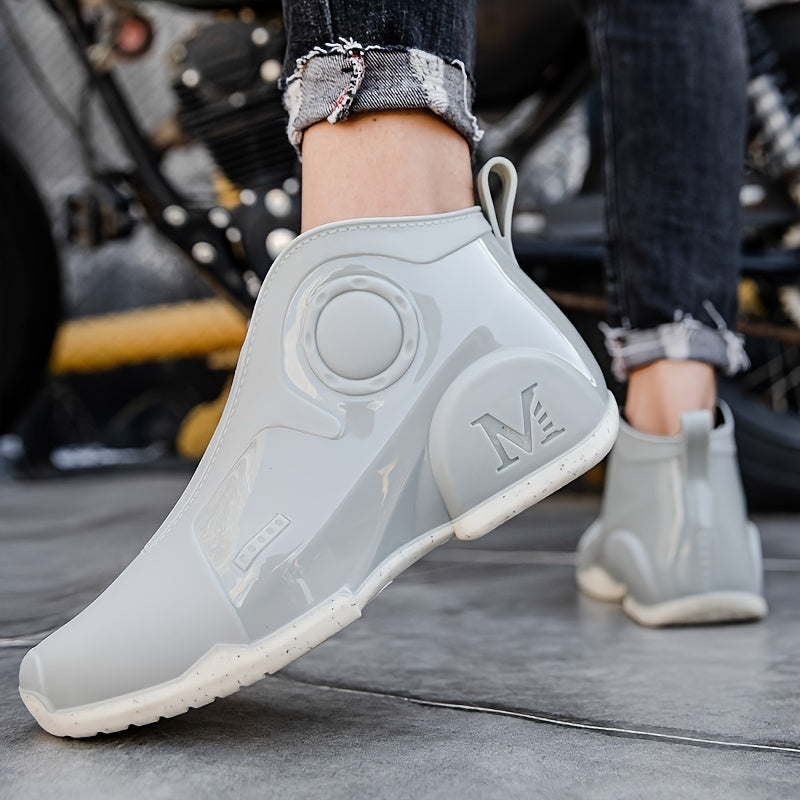 Men's Waterproof Rain Boots for Outdoor Work Fishing Spring Summer