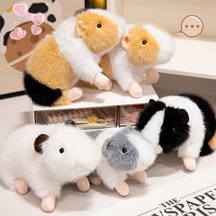 Realistic Guinea Pig Stuffed Animal Toy Plush Soft Cuddly Small Pet Doll Gift