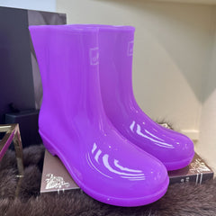Women's Waterproof Rain Boots Comfortable Solid Outdoor Boot