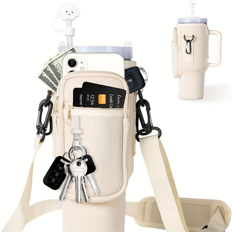 40oz Tumbler Cup Anti Scald Water Bottle Carrier Bag