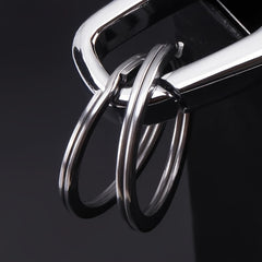 Stainless Steel Keychain Buckle for Outdoor Camping