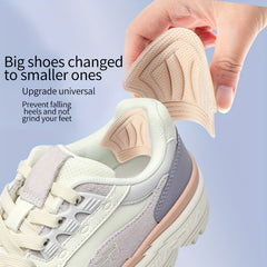 2Pcs Pair Breathable Heel Stickers For Reducing Size