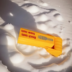 Multifunctional Beach and Snow Toy Yellow Plastic Sand Shovel for Kids