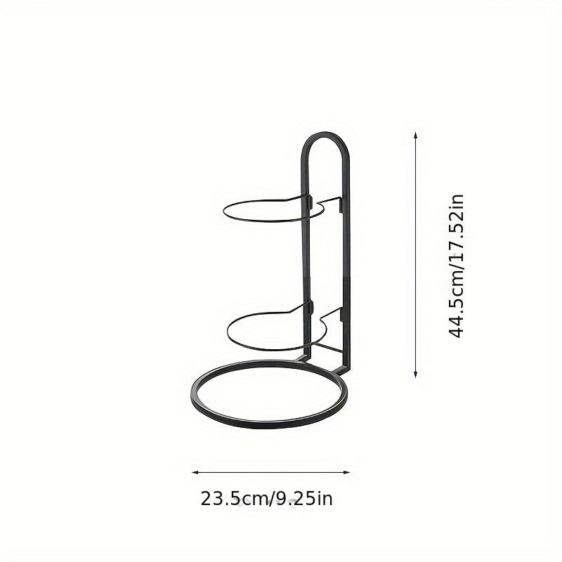 2 layer Basketball Storage Rack Ball Display Holder