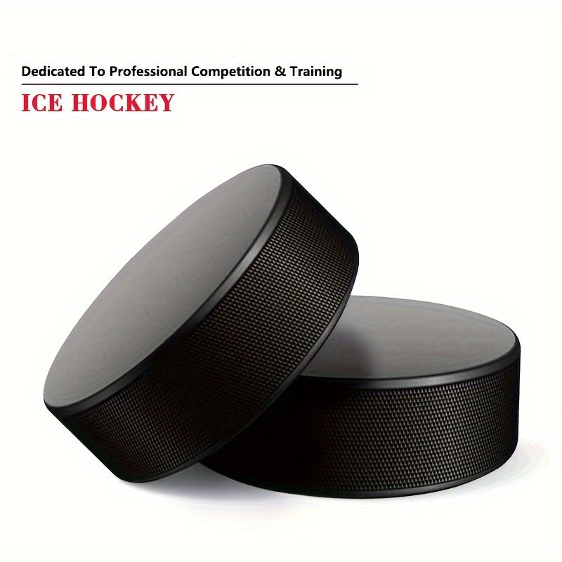 Ice Hockey Rubber Wear resistant Solid Ice Hockey For Competition