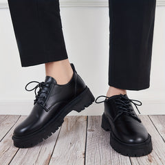 Men's Lace up Business Casual Shoes for Wedding Party Office