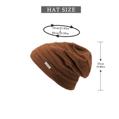 Winter Coldproof Warm Women's Knit Hat Outdoor Casual Style Hat For Women Girls