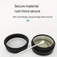 Portable Sealed Pill Box Dispenser Medicine Storage Box