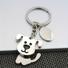 Cute Animal Keychain Adorable Puppy Pendant for Bags and Purses