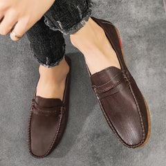 Men's Customizable Loafer Shoes Lightweight Non Slip Driving Shoes