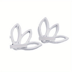 Lotus Stud Earrings Creative Jewelry Gift For Girls