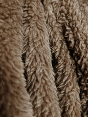 Solid Fuzzy Fleece Hoodie & Joggers Set
