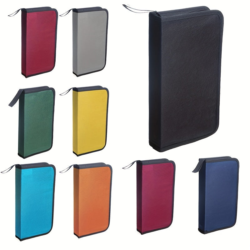 DVD Storage Box Card Album 80 Discs 5 Colors