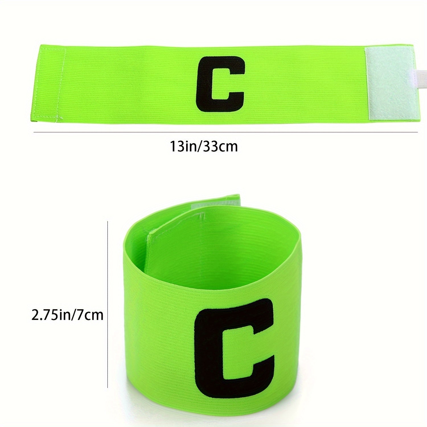 Football Captain Sleeve Elastic Armband Adjustable Captain Armband