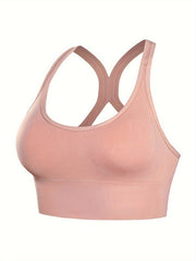 Wireless Sports Bra Push Up Running Workout Lingerie