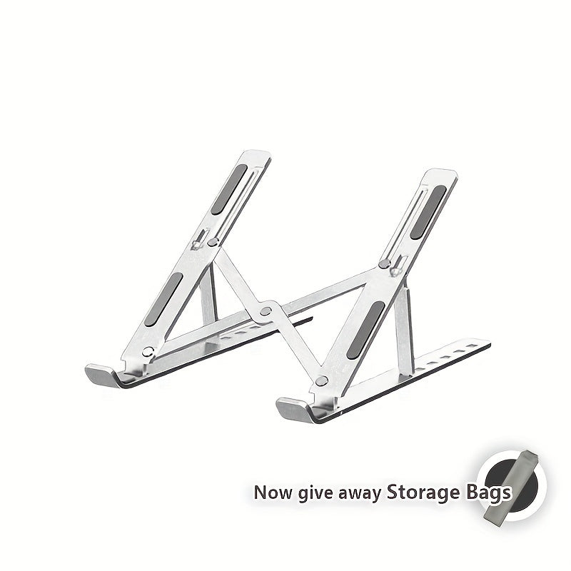 Foldable Aluminum Laptop Stand Cooling Base for All Laptops