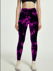 Tie Dye Fitness Leggings High Waist Yoga Pants Women