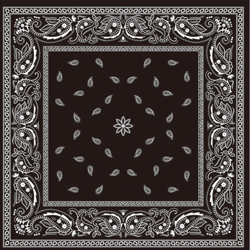 Customizable Men's Square Scarf Personalize Your Photo Logo Soft Polyester Shawl