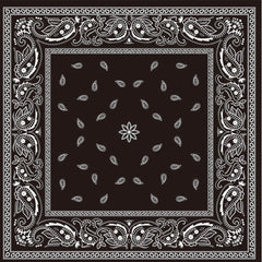 Customizable Men's Square Scarf Personalize Your Photo Logo Soft Polyester Shawl