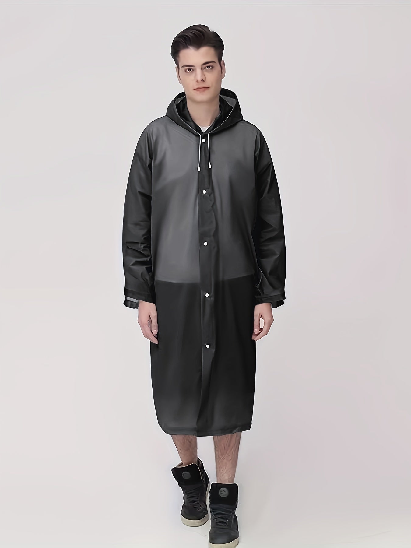 Unisex Outdoor Lightweight Poncho Raincoat for Hiking Camping Fishing