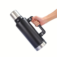 Large Capacity Stainless Steel Insulation Cup Vacuum Travel Water Kettle