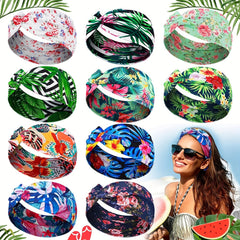 Bohemian Vintage Hairband Yoga Sports Headband Women's Headwear