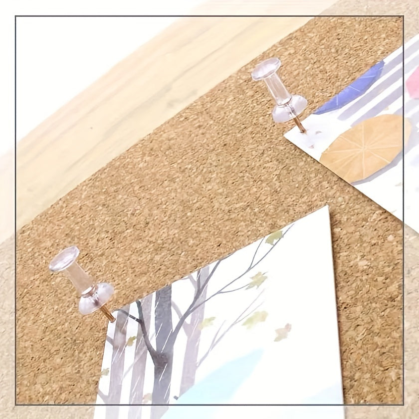Transparent Racer Nail Cork Board Art Student Painting Large Press Nail Art