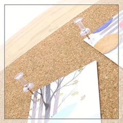 Transparent Racer Nail Cork Board Art Student Painting Large Press Nail Art