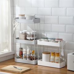 Bathroom Toilet Storage Rack Cosmetics Storage Three Layer