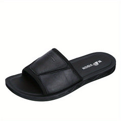 Men's Non Slip Casual Slides Open Toe Shoes for Indoor Outdoor Beach Shower