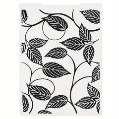 Floral Pattern Printed Plastic Embossing Folder for DIY Scrapbooking