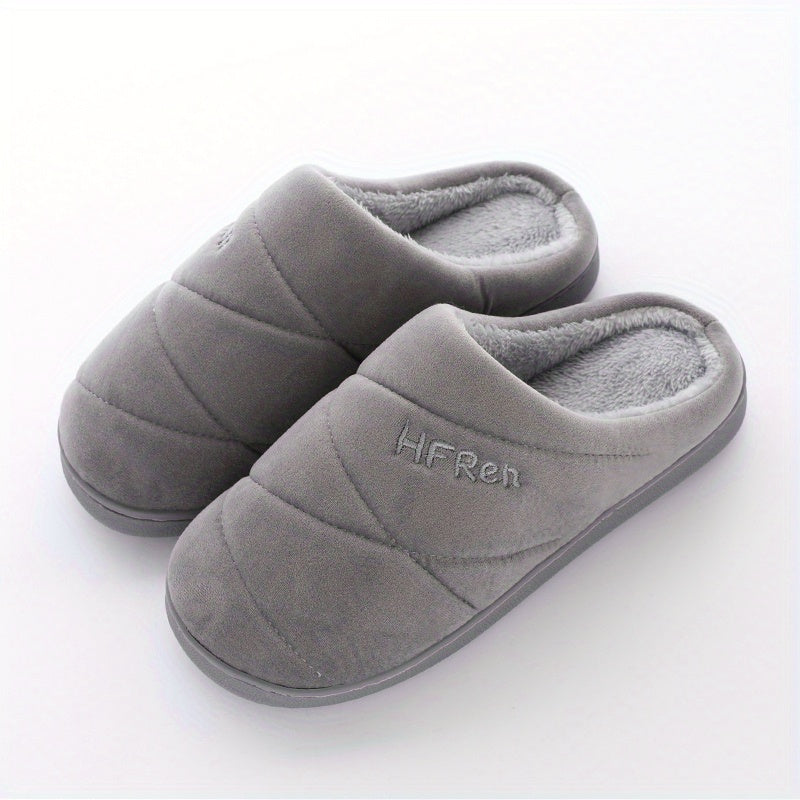 Unisex Warm House Shoes Comfy Non Slip Home Shoes Winter