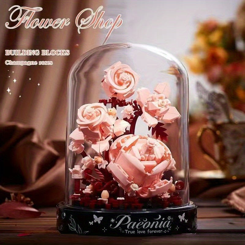 Champagne Rose Toy for Men and Women Valentine'S Gift