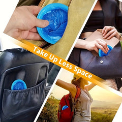 6pcs Disposable Emergency Bags For Outdoor Travel Portable