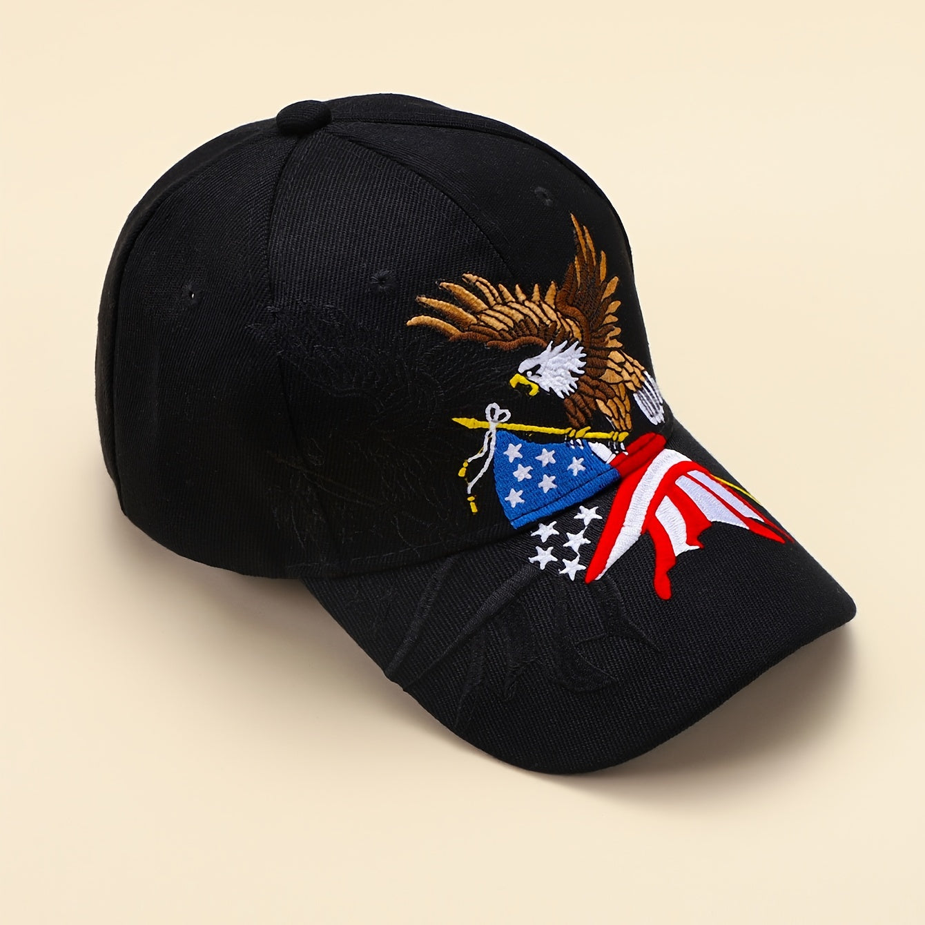 Men's Eagle American Flag Embroidered Baseball Cap