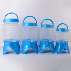 Collapsible Water Bottle with Spigot for Camping