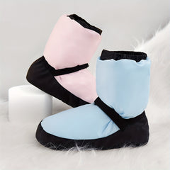 Ballet Dance Shoes Women Clip Cotton Warm Winter Short Boots