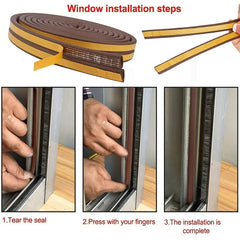 4ft Self Adhesive Foam Window Seal Strip - Keep Home Safe and Draft