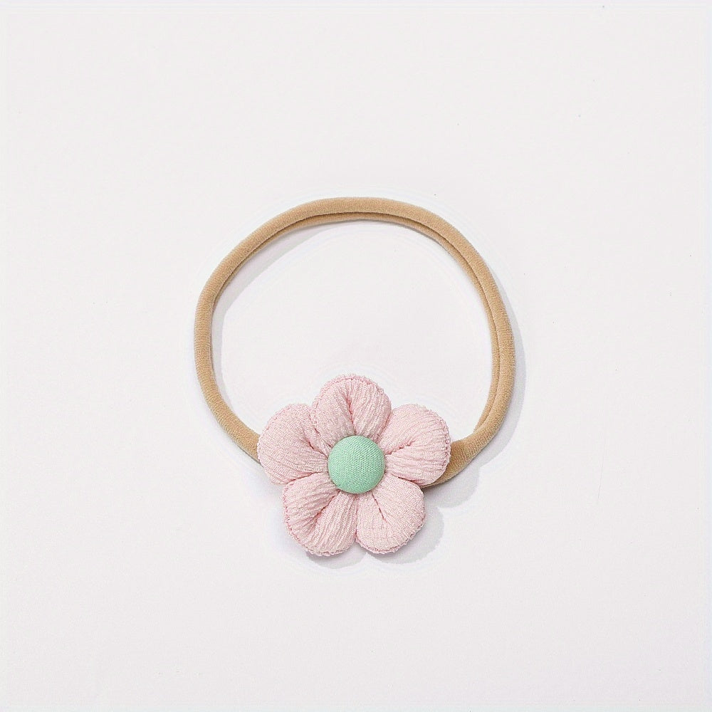 Cute Flower Hair Tie for Kids, Ideal for Babies & Toddlers