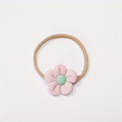 Cute Flower Hair Tie for Kids, Ideal for Babies & Toddlers