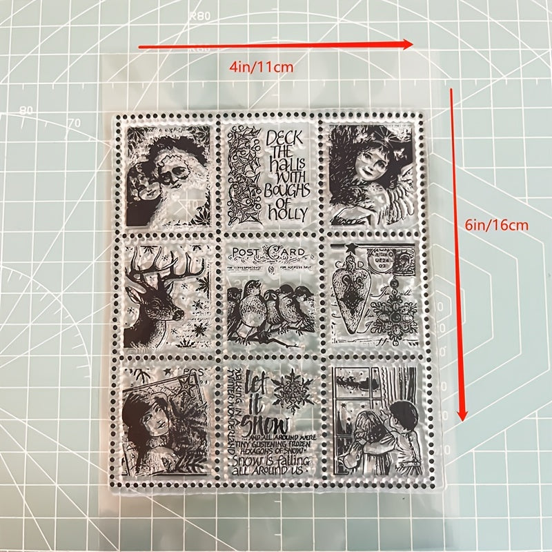 Christmas Stamp Transparent Silicone Stamp