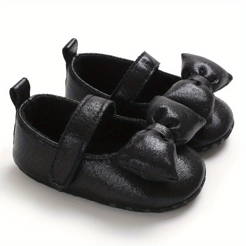 Cute Glitter Bow Sandals for Baby Girls