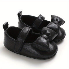 Cute Glitter Bow Sandals for Baby Girls
