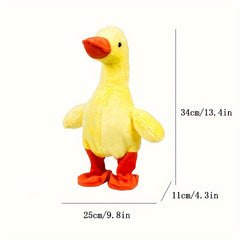 Interactive Singing Plush Duck Toy