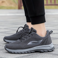 Men's No Tie Sneakers Athletic Shoes Lightweight And Breathable