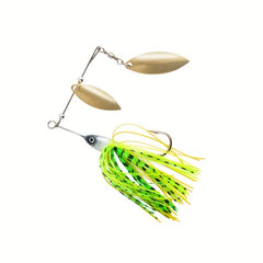 5pcs Double Willow Blade Spinnerbaits for Freshwater and Saltwater Fishing