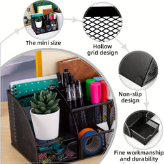 Mesh Pen Holder for Desk Organization at Home & Office