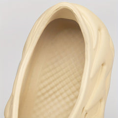 Men's Slip On Foam Slides Casual Breathable Anti skid Hollow Out Shoes