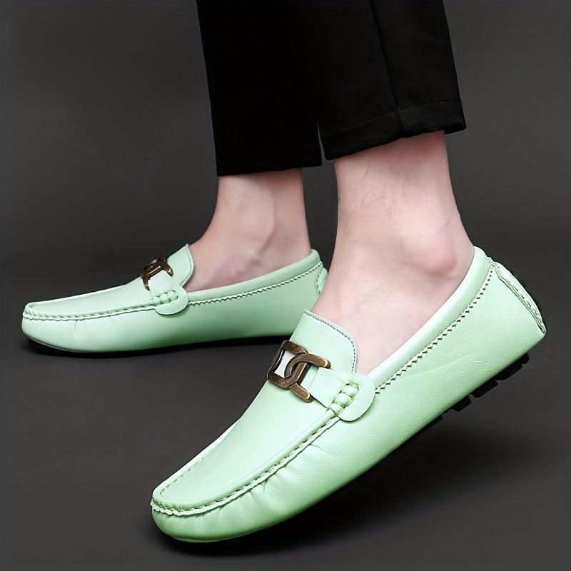 Men's Slip On Loafers Smart Casual Dress Up Shoes